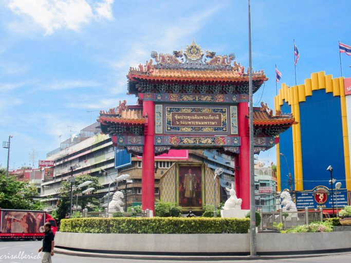Puerta de China, Bangkok - entrada oeste Chinatown