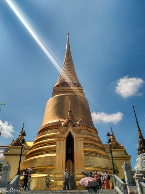 Gran palacio real Bangkok - Phra Siratana Chedi