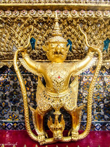 Grand palace Bangkok demon detail