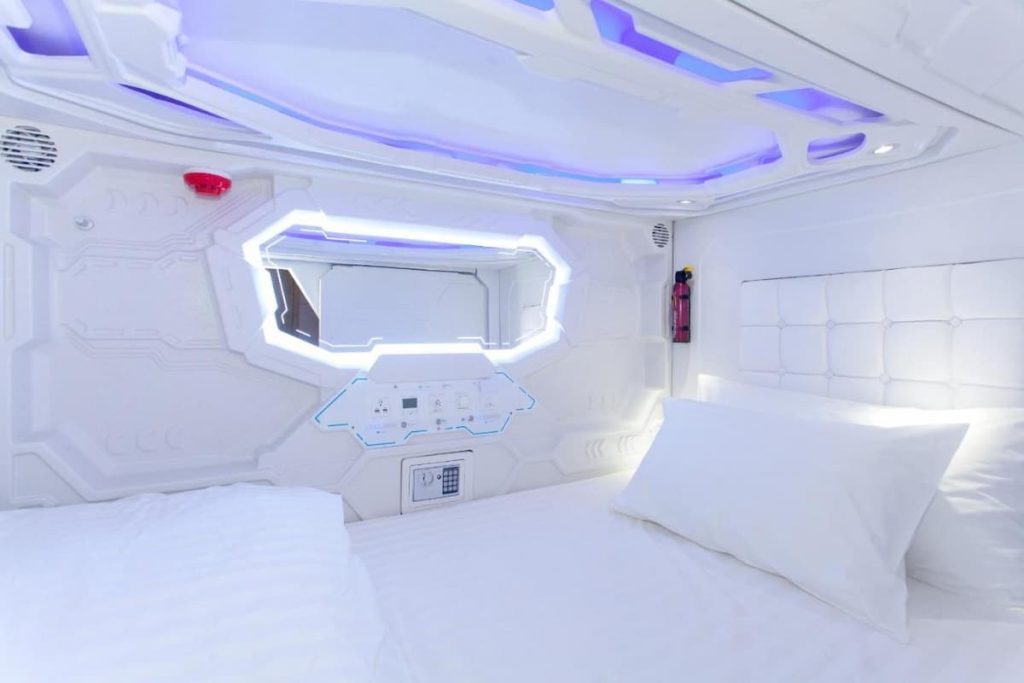 hotel capsula aeropuerto suvarnabhumi bangkok