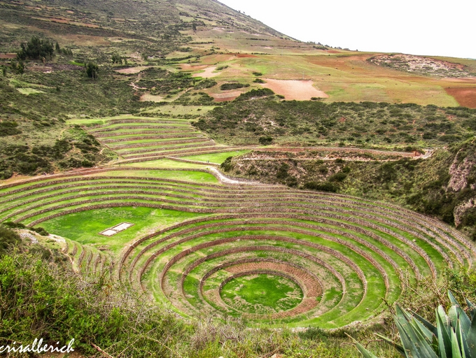Ruinas Incas de Moray, Perú