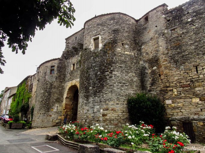 Puerta medieval Jane s. XIII, Cordes-sur-Ciel, Francia