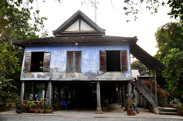 que ver en Battambang, casas coloniales históricas