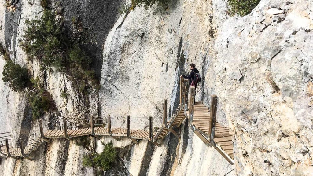 ruta pasarelas de montfalcó montsec