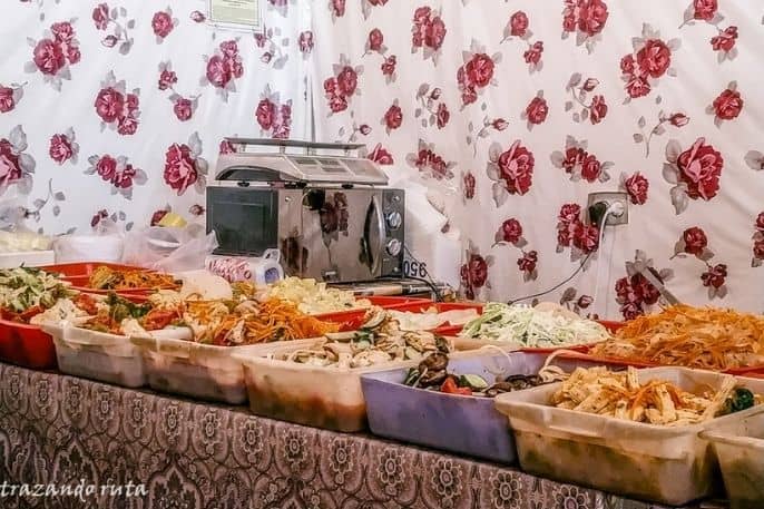 platos típicos de Kirguistán