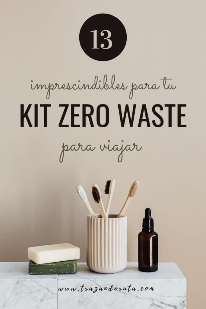 kit zero waste diy para viajar