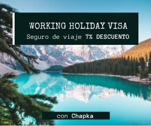 seguro viaje working holiday visa