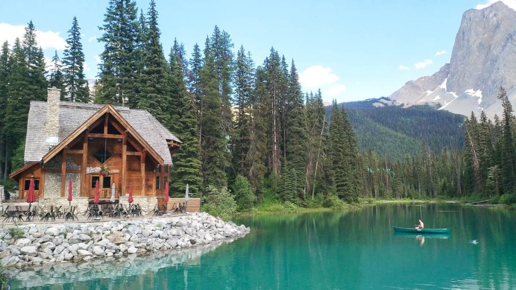 como visitar lago esmeralda yoho