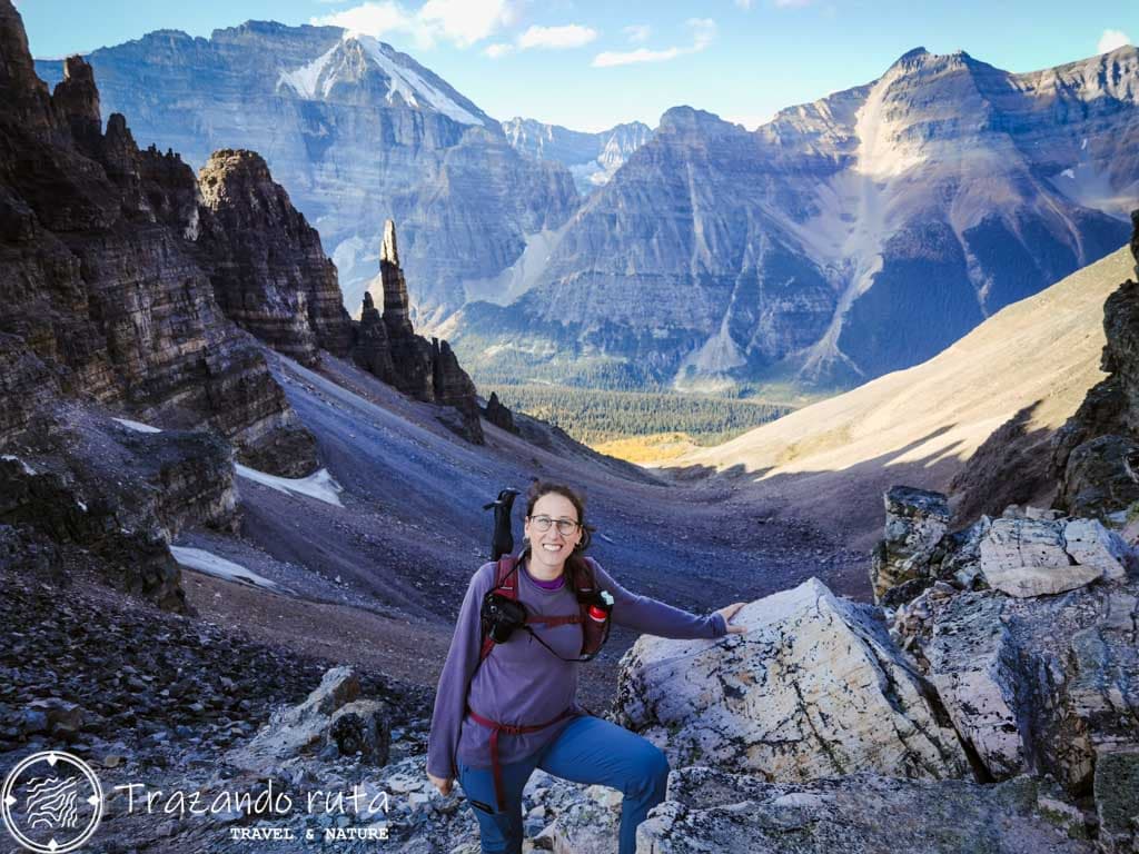 ruta sentinel pass moraine lake