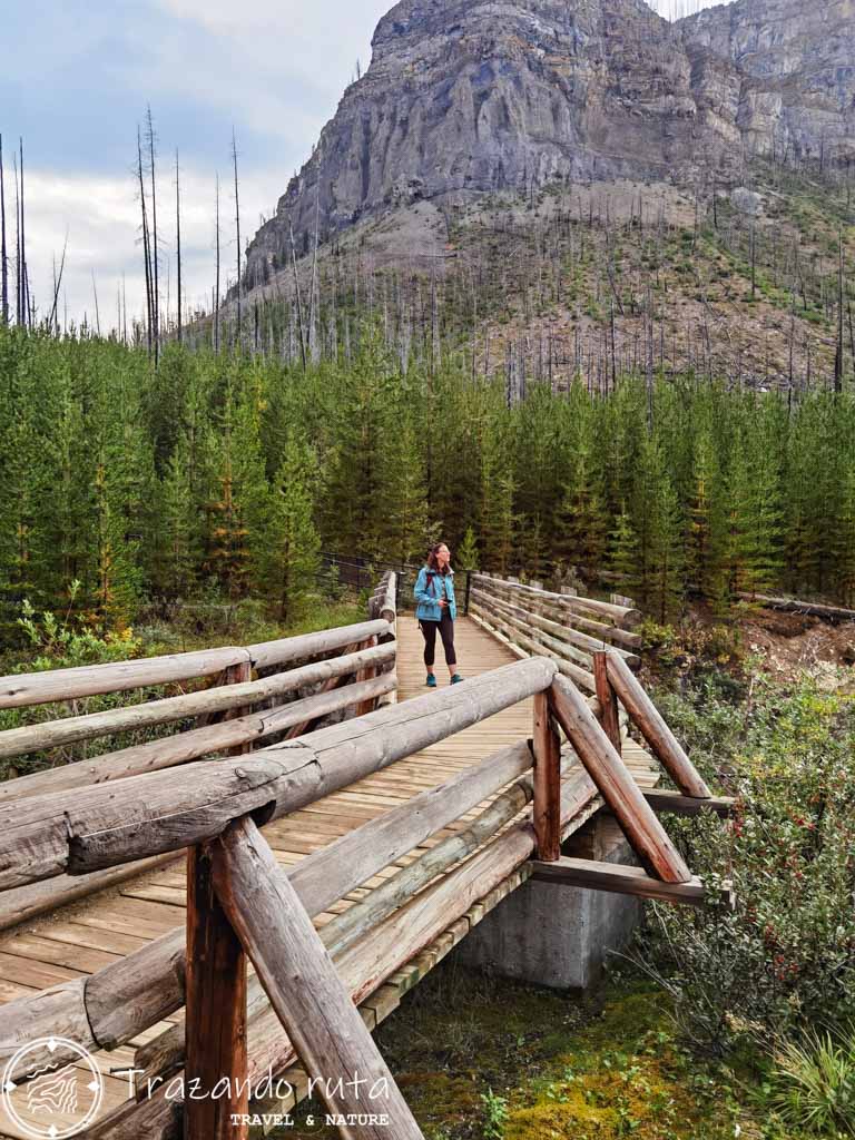 como visitar marble canyon kootenay