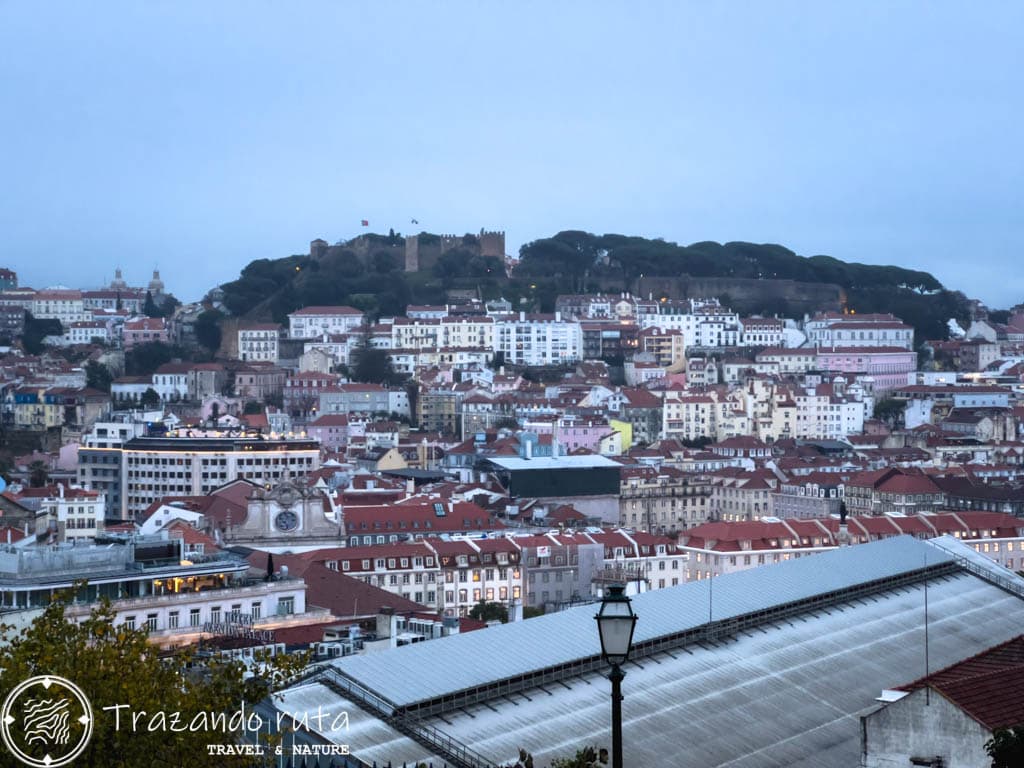 mejor mirador ver atardecer lisboa