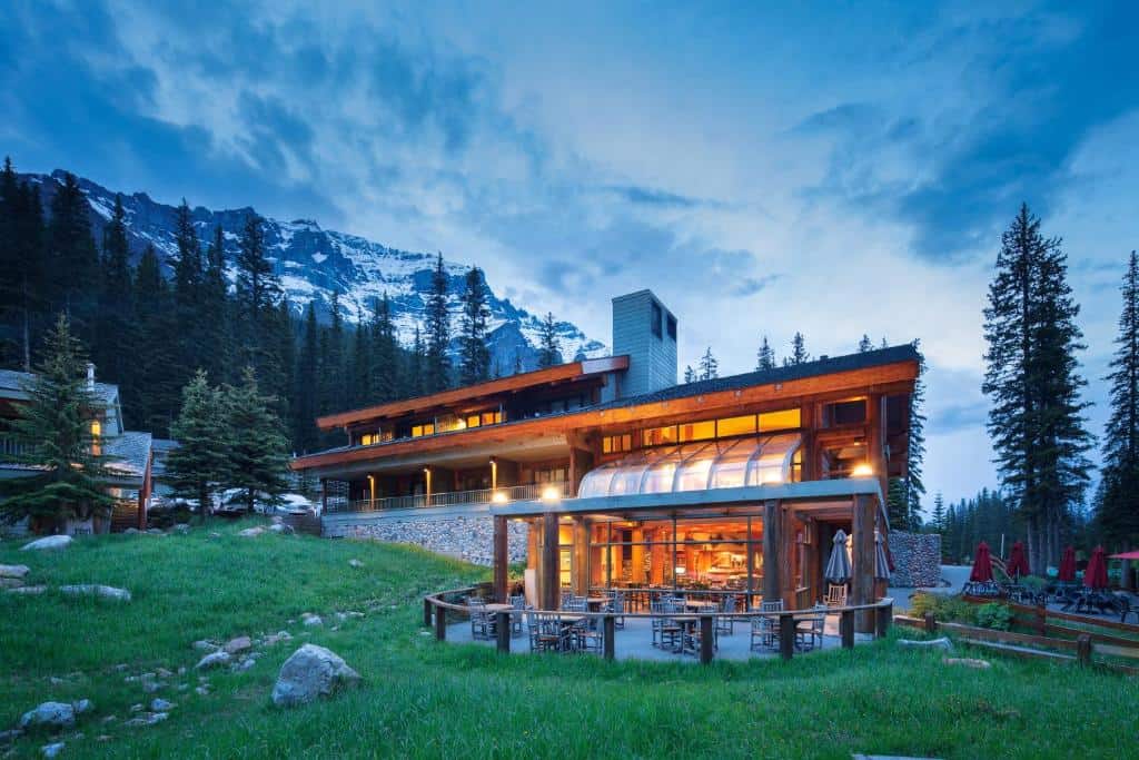 dormir moraine lake lodge