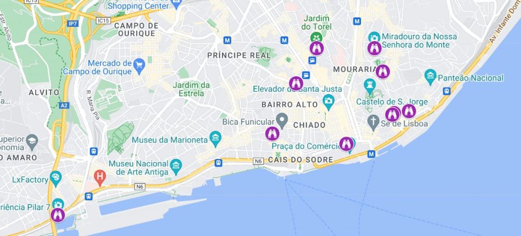 mejores miradores de lisboa