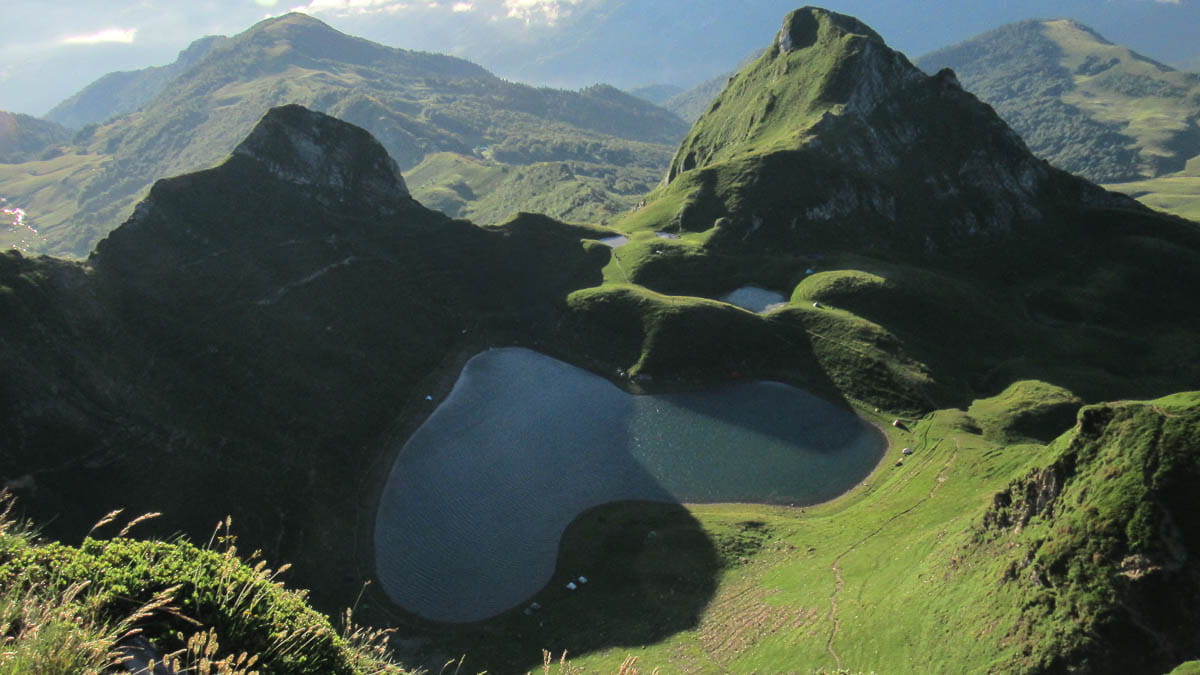 ruta lac du montagnon desde aydius valle aspe francia