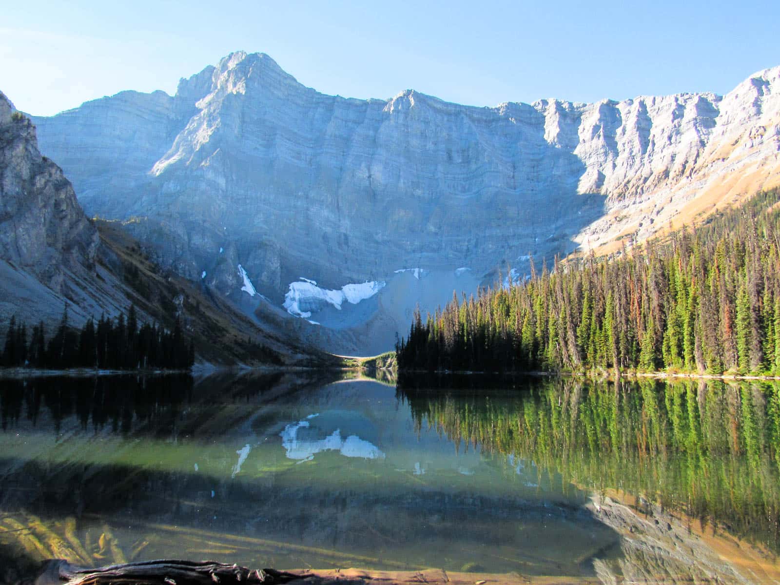 lago rawson ruta kananaskis