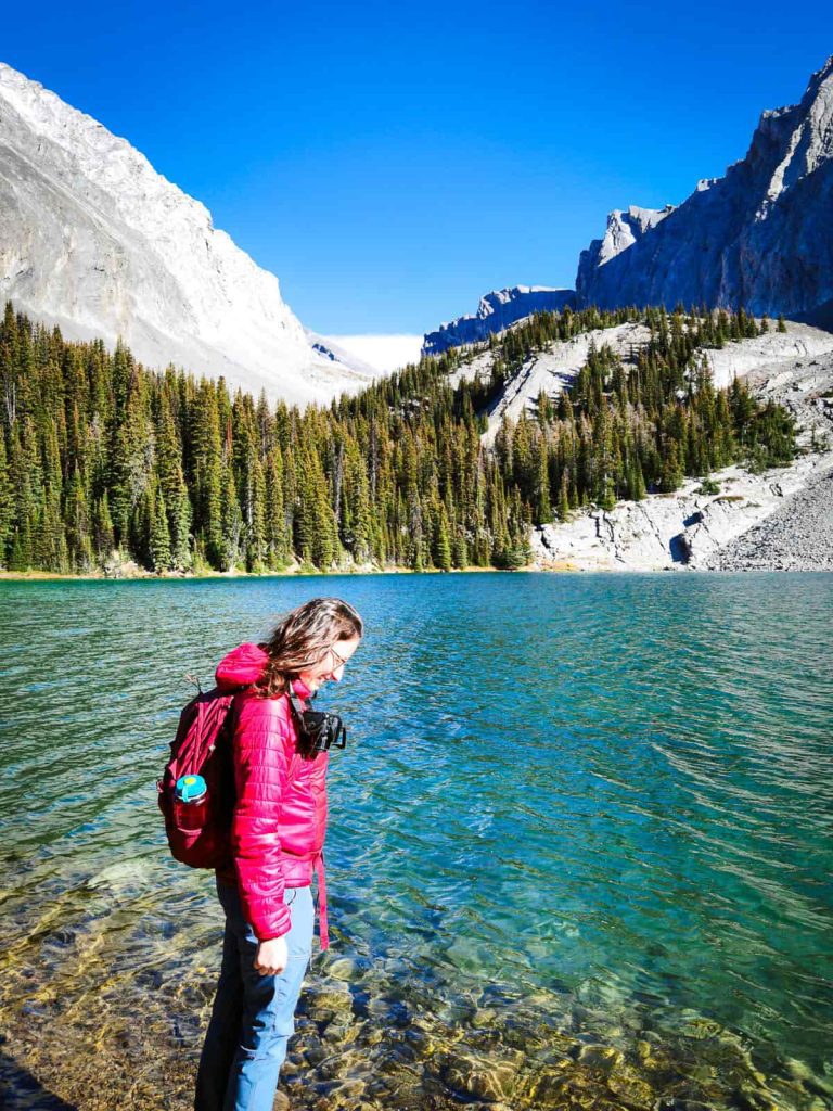 lago chester kananaskis ruta familiar