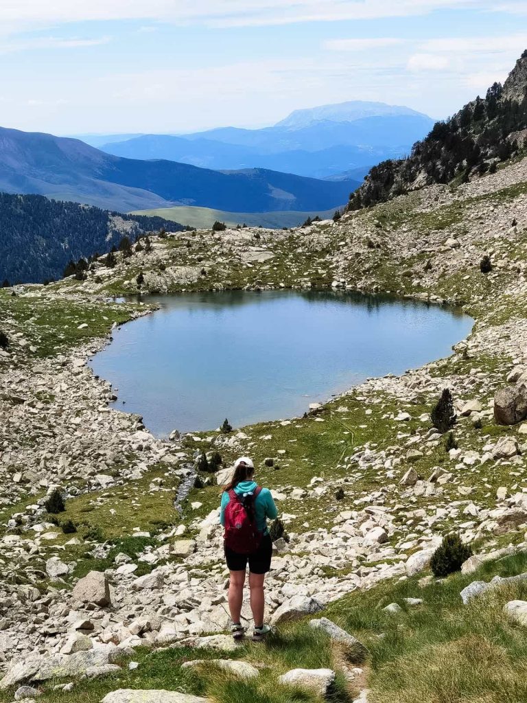 estany del pessó d'avall, rutes de senderisme vall de boí