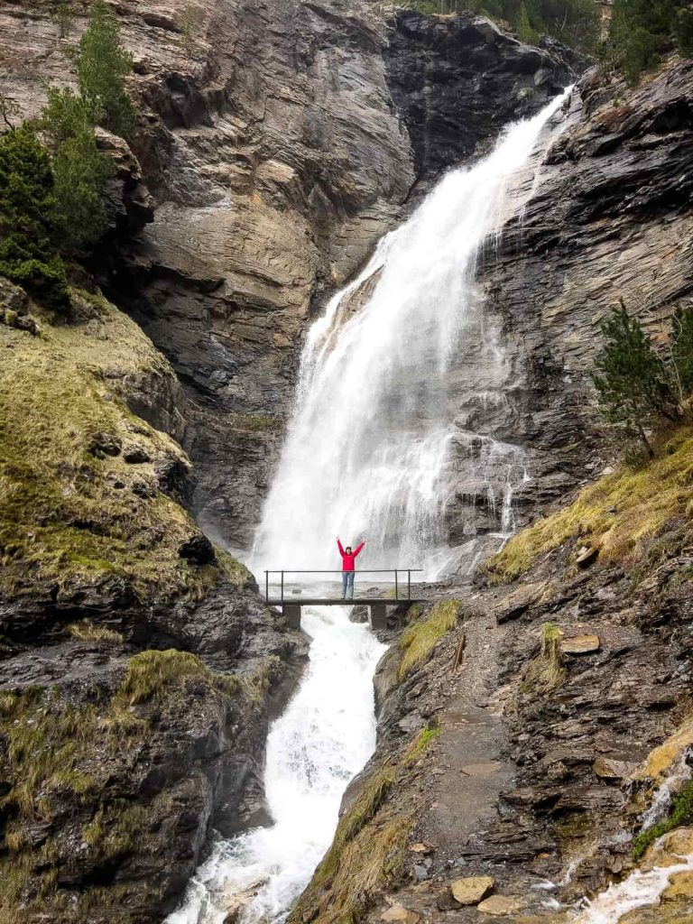 ruta cascada ardonés cerler