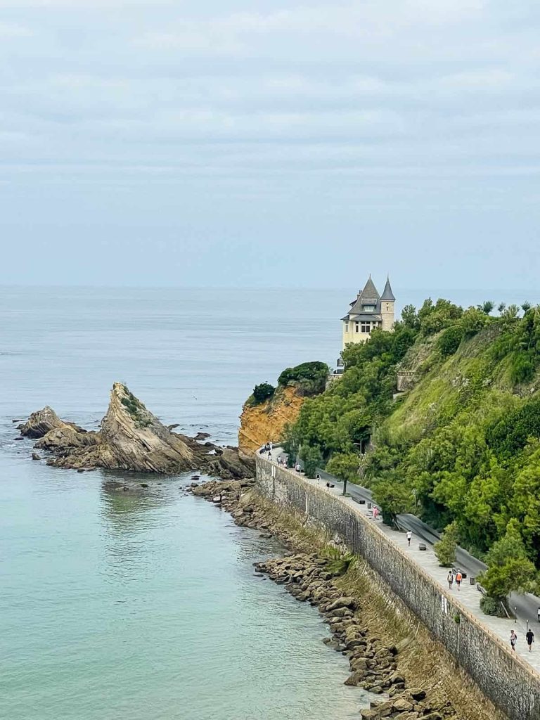 paseo marítimo biarritz