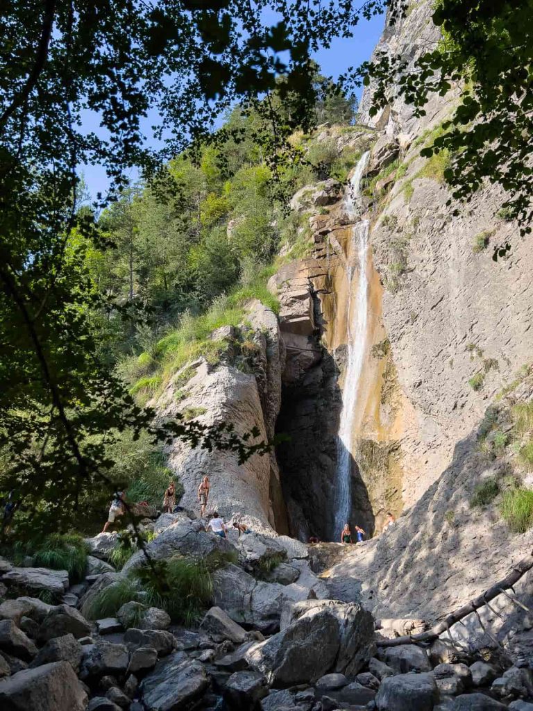 cascada arpenaz sallanches
