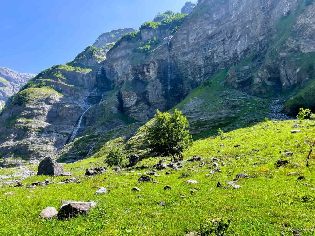 ruta cirque du fer a cheval alta saboya