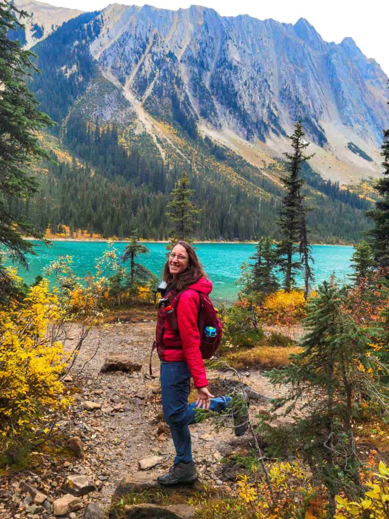 ruta sherbrooke lake parque nacional de yoho