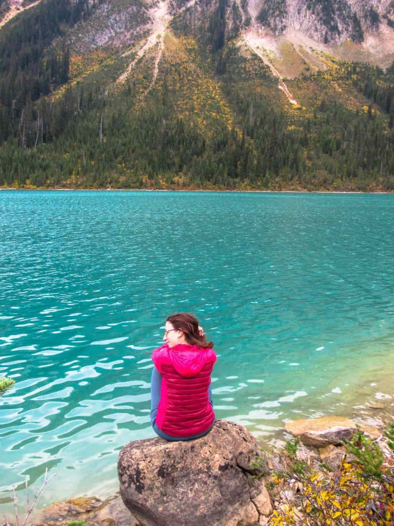 lago sherbrooke otoño fall hike