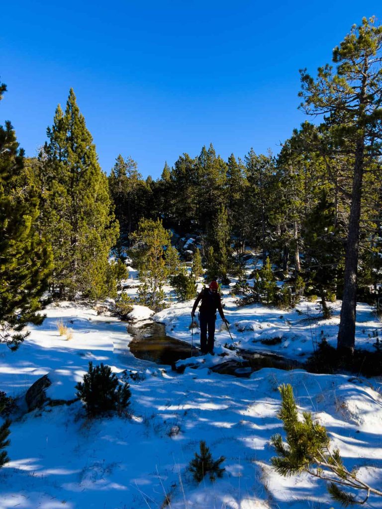 rutas raquetas de nieve catalunya la cerdanya