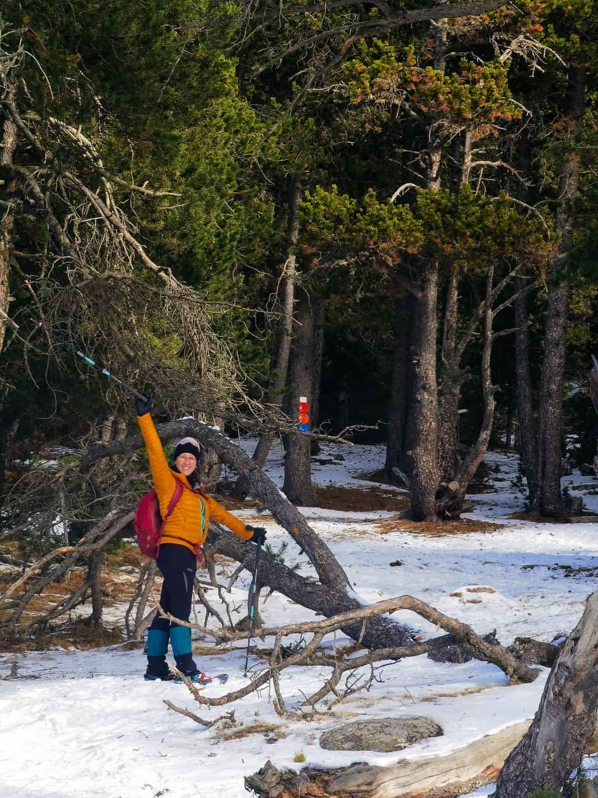ruta raquetas nieve estany orri la cerdanya