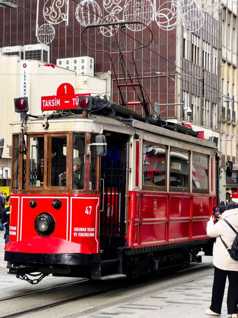 tranvia taksim estambul