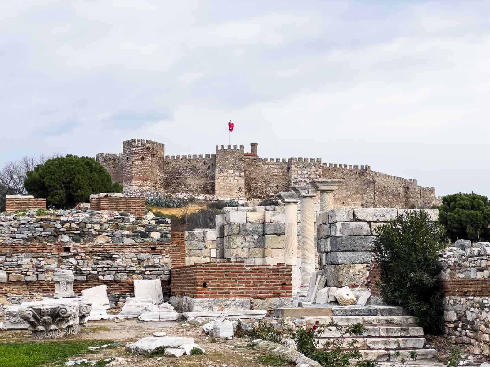 castillo de ayasuluk selçuk