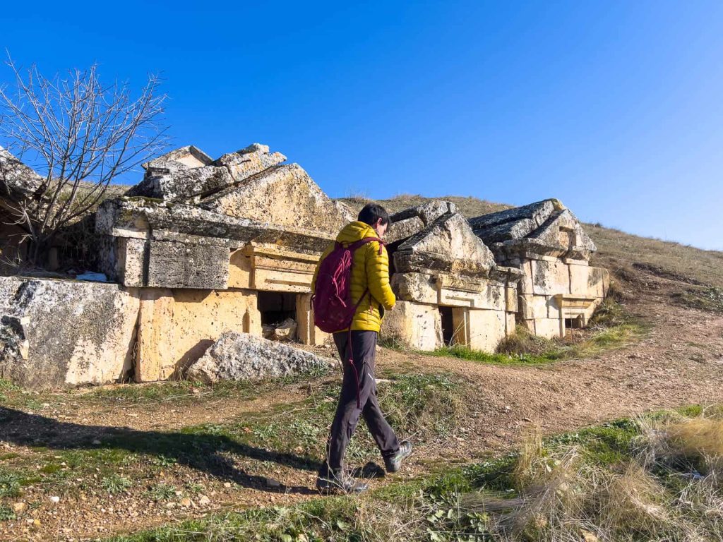 tumbas necropolis superior de hierapolis