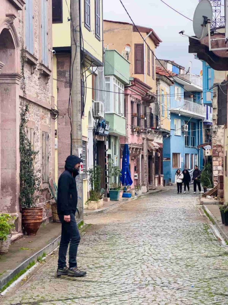 centro historico de ayvalik turquia