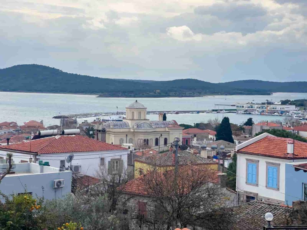 vistas isla de cunda turquía