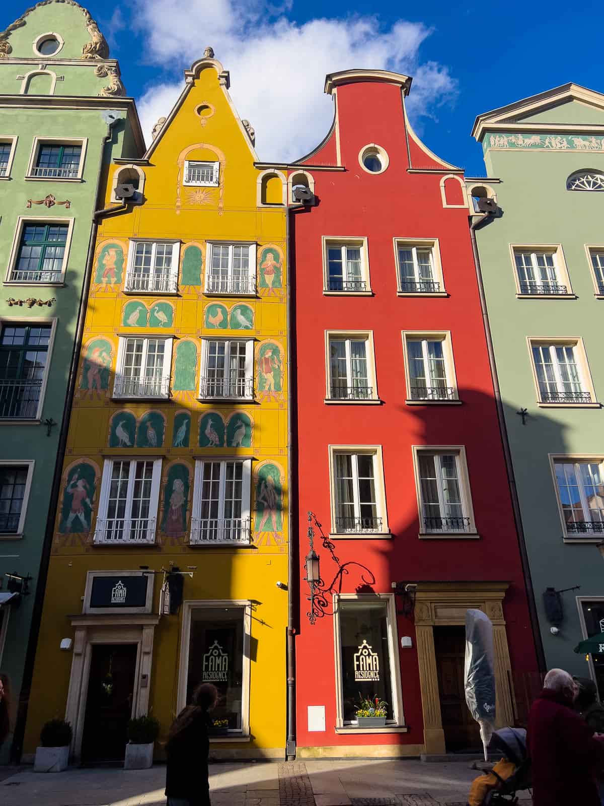 casas colores gdansk