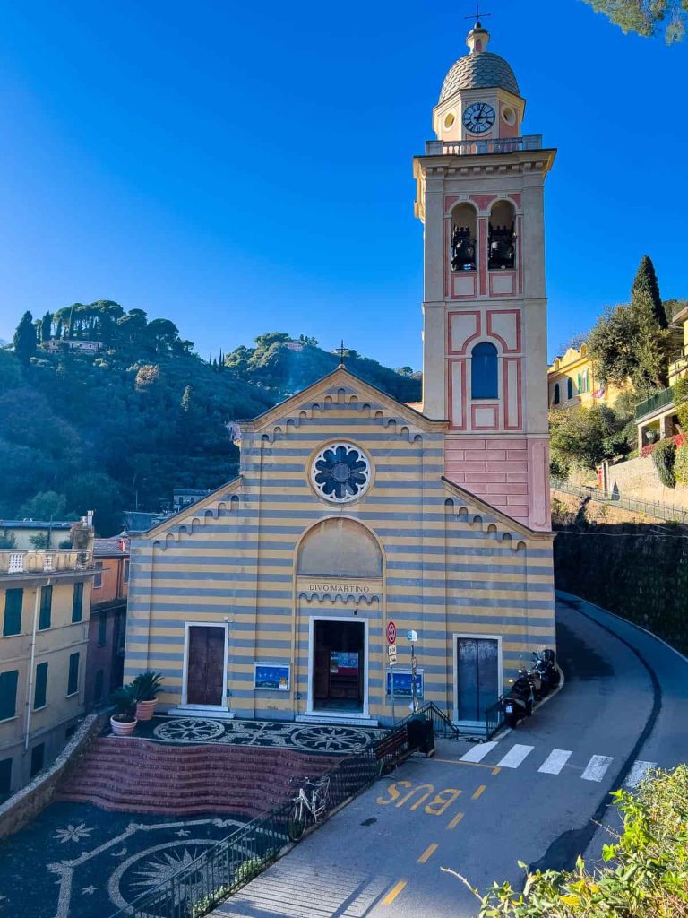 iglesia de san martino portofino