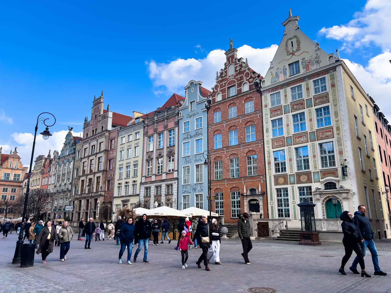 plaza del mercado largo gdansk