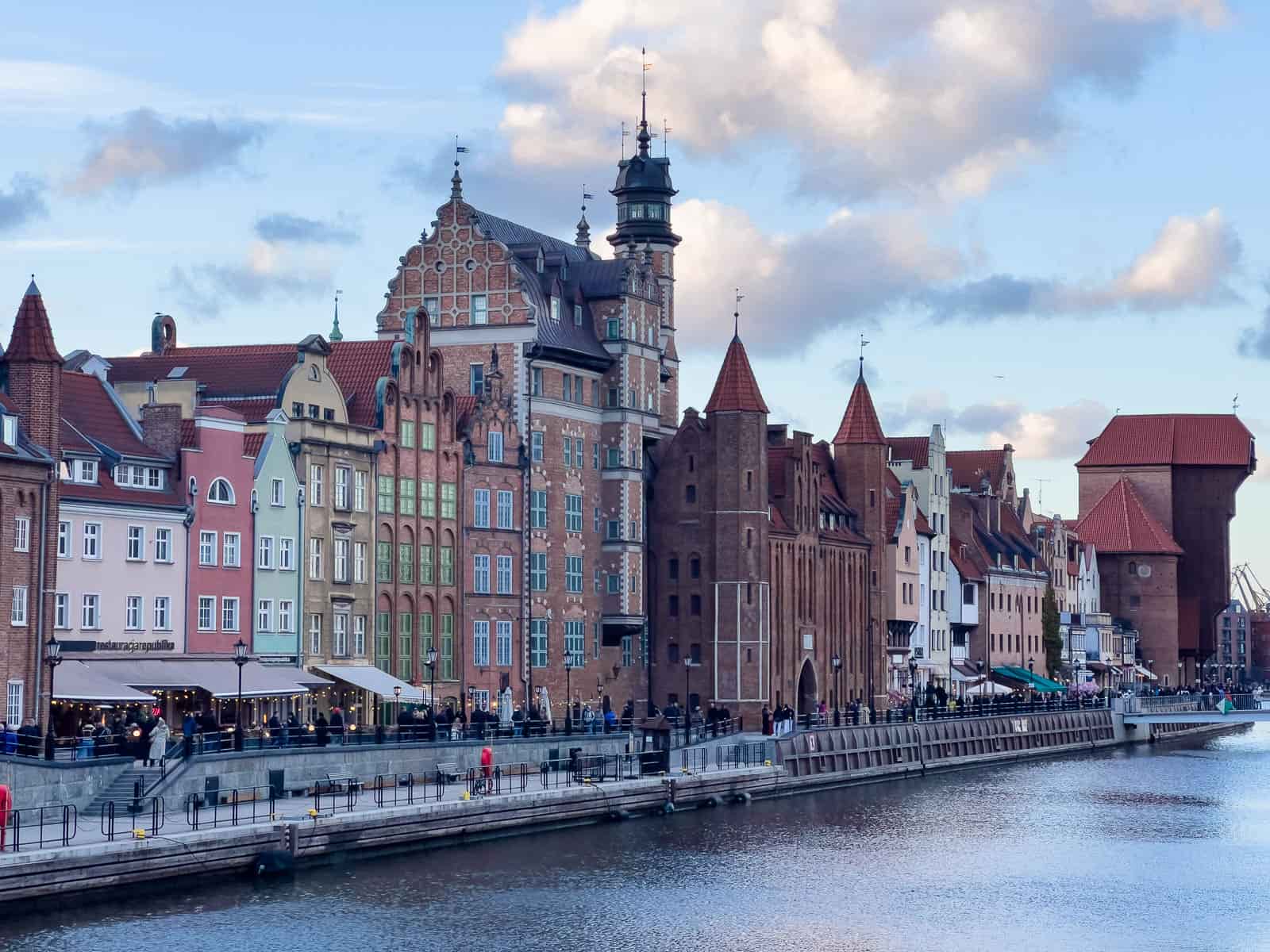 ribera del rio motlawa gdansk
