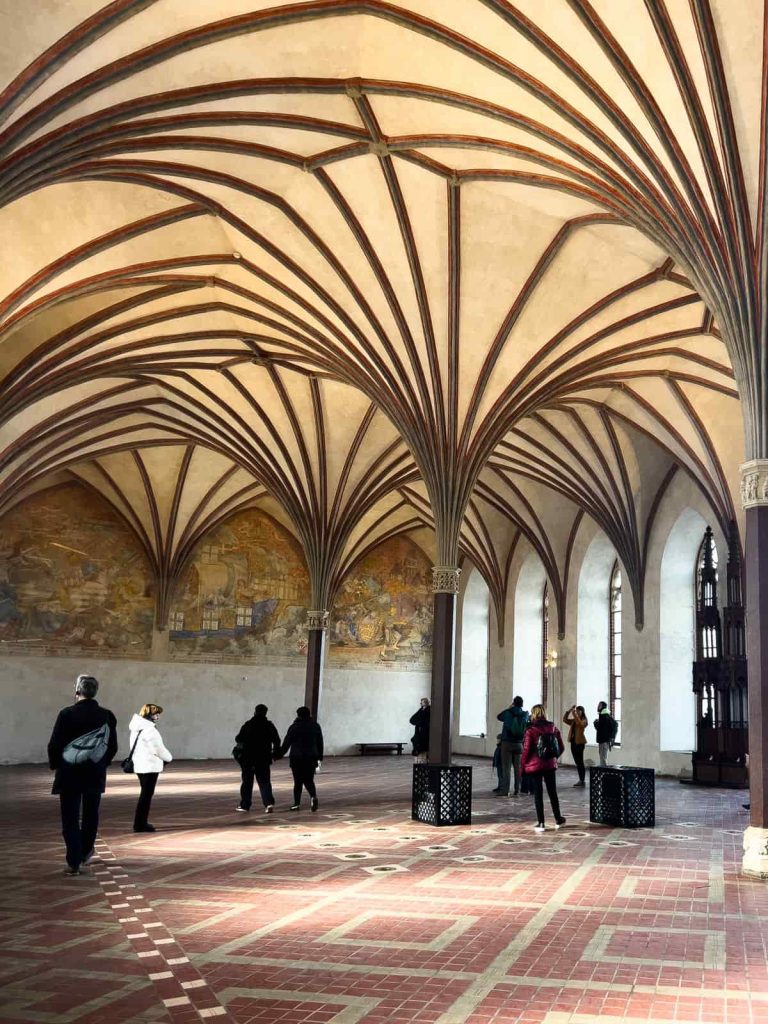 gran refectorio, castillo alto malbork