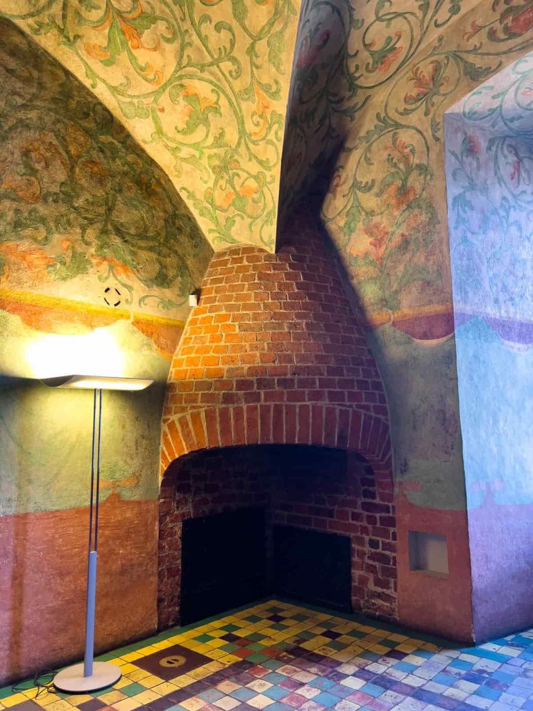 habitación del gran maestro de la orden teutónica en el castillo de malbork