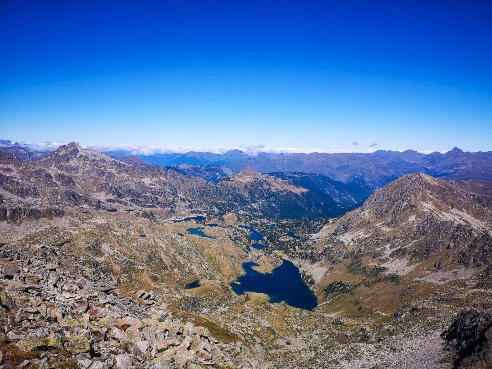 100 cims tuc de ratera, vistes al circ de colomers
