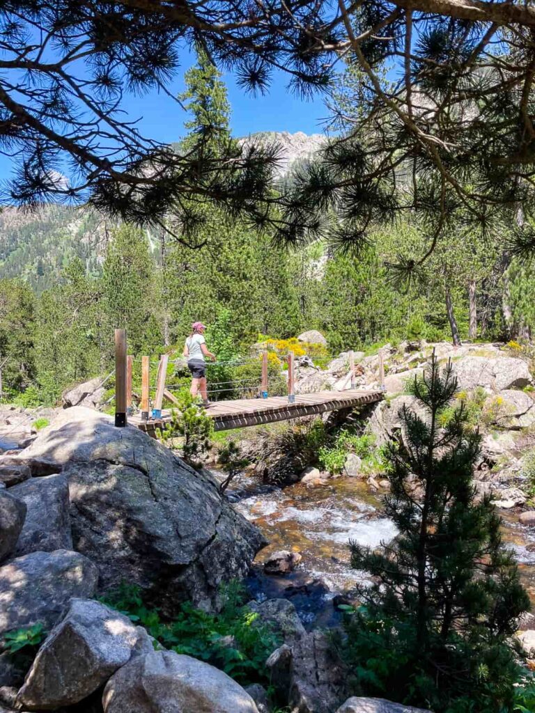 camí banhs de tredòs a era montanheta