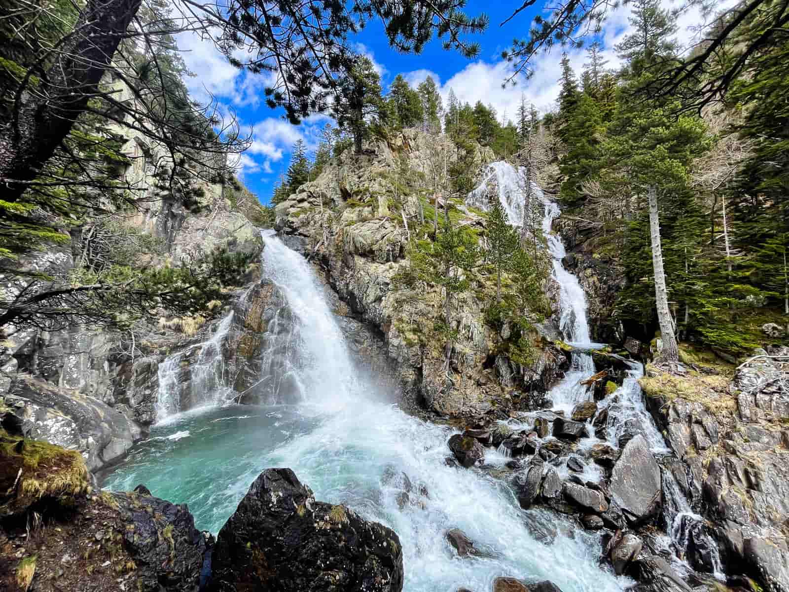 cascadas gorgas del alba benasque