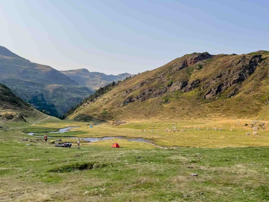 lac d'ourrec bivouac