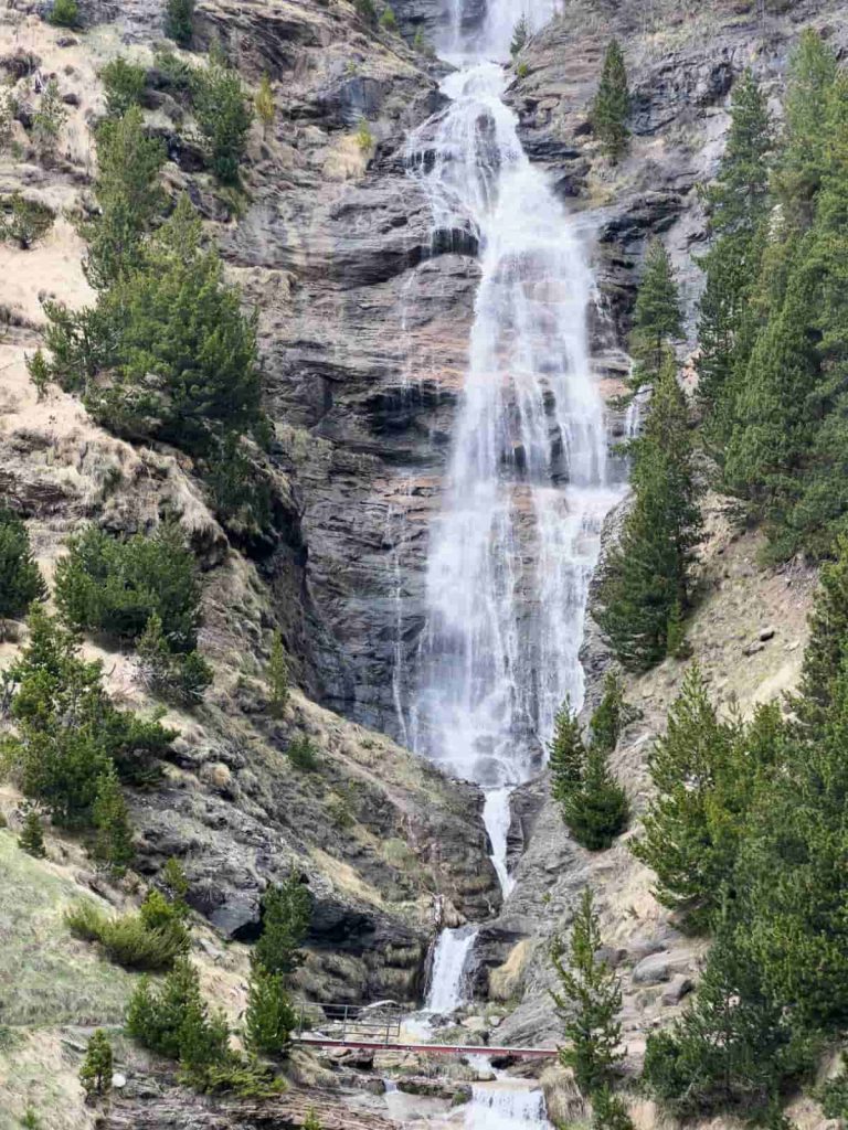 cascada de clotet, ruta de las tres cascadas de cerler