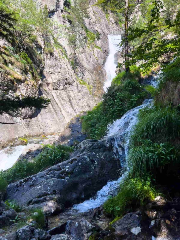 cascada del pi, excursiones faciles al pn posets maladeta