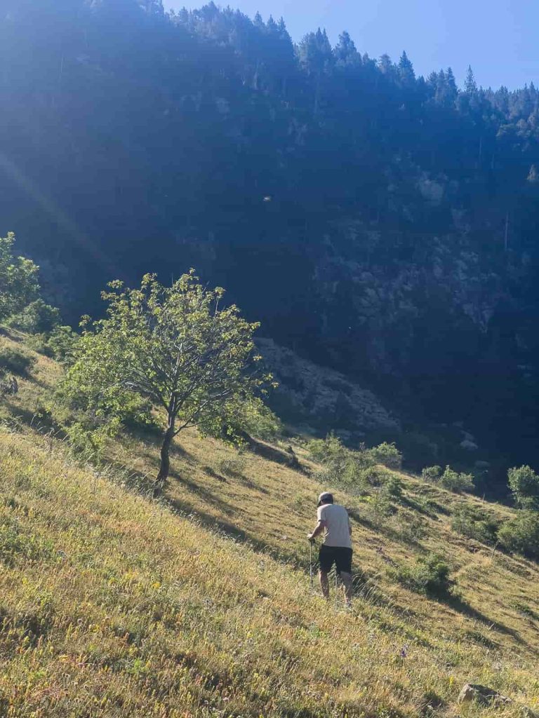 ruta al ibon pixon desde el forcallo