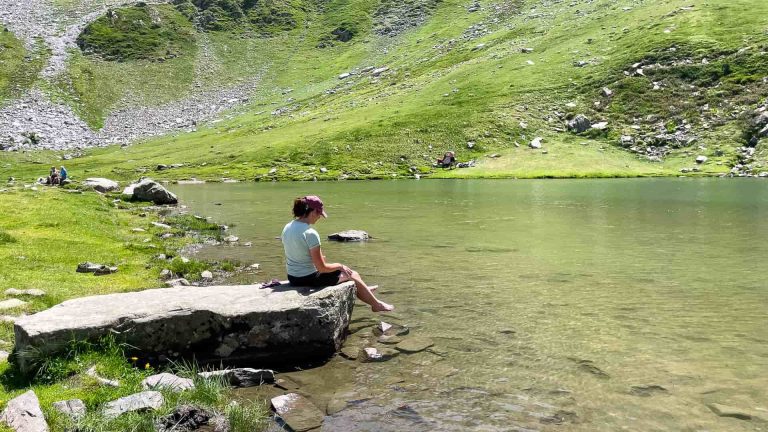 ruta al lac d'ansabère desde masousa, valle de aspe