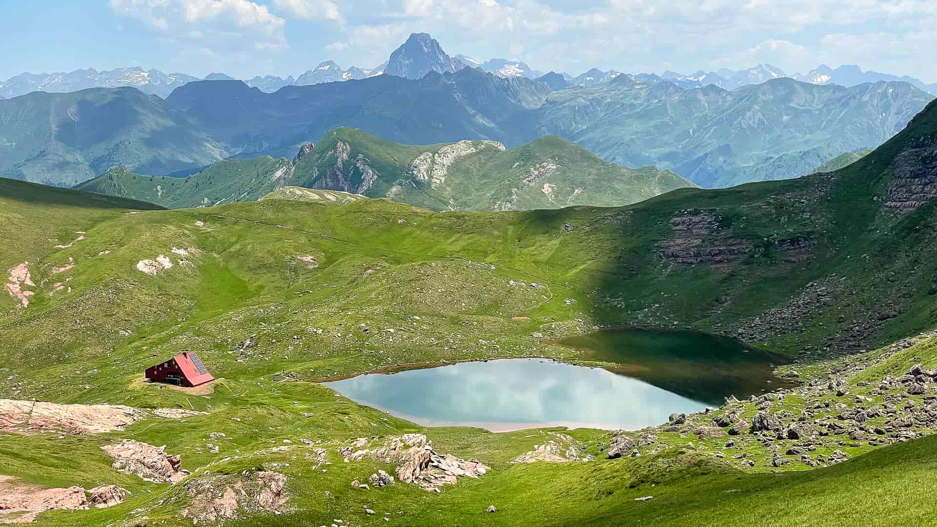 ruta circular al lago arlet desde aubise, valle de aspe