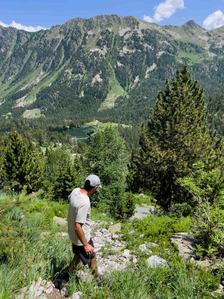 ruta tuc de salana desde colomers valle de arán